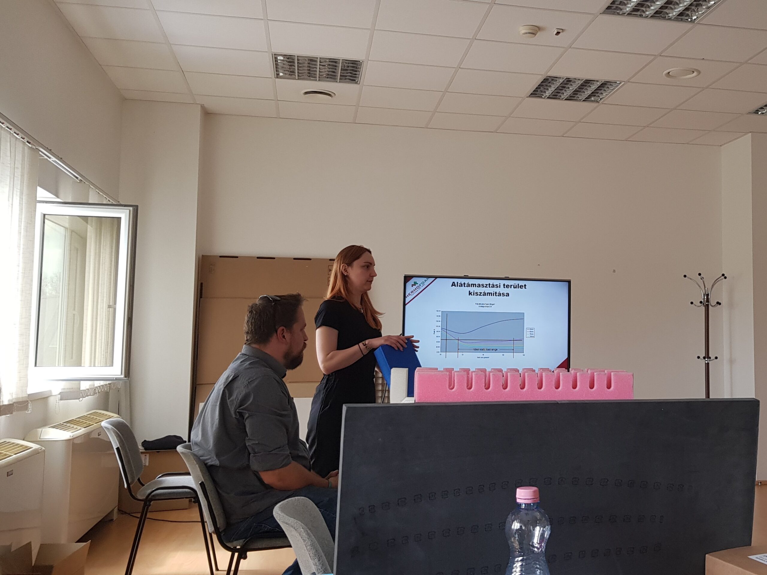 A Thermofoam Kft. felsőpakonyi üzemében jártunk