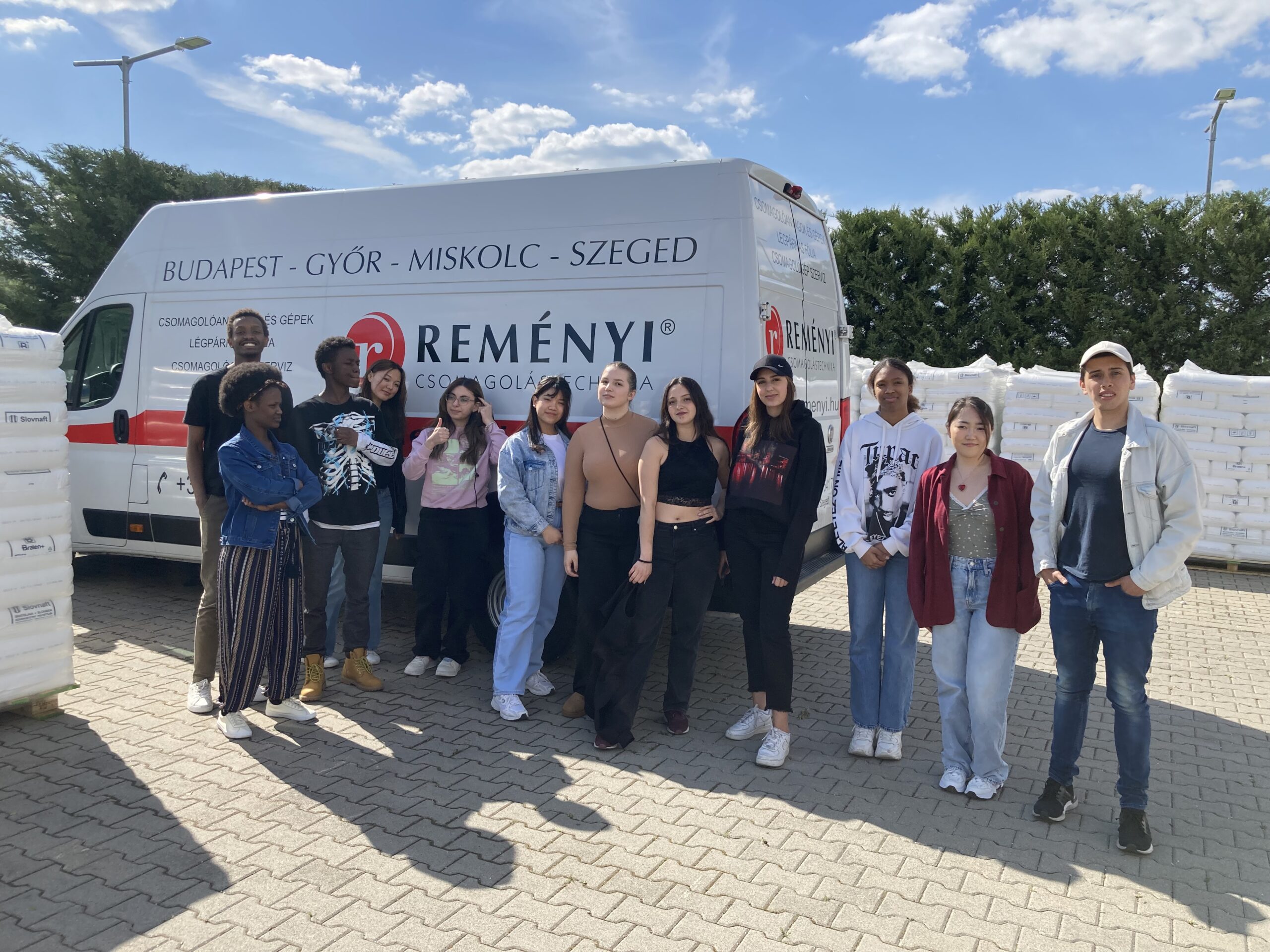 Üzemlátogatás a Reményi Csomagolástechnológia sződi műanyagfeldolgozó üzemében