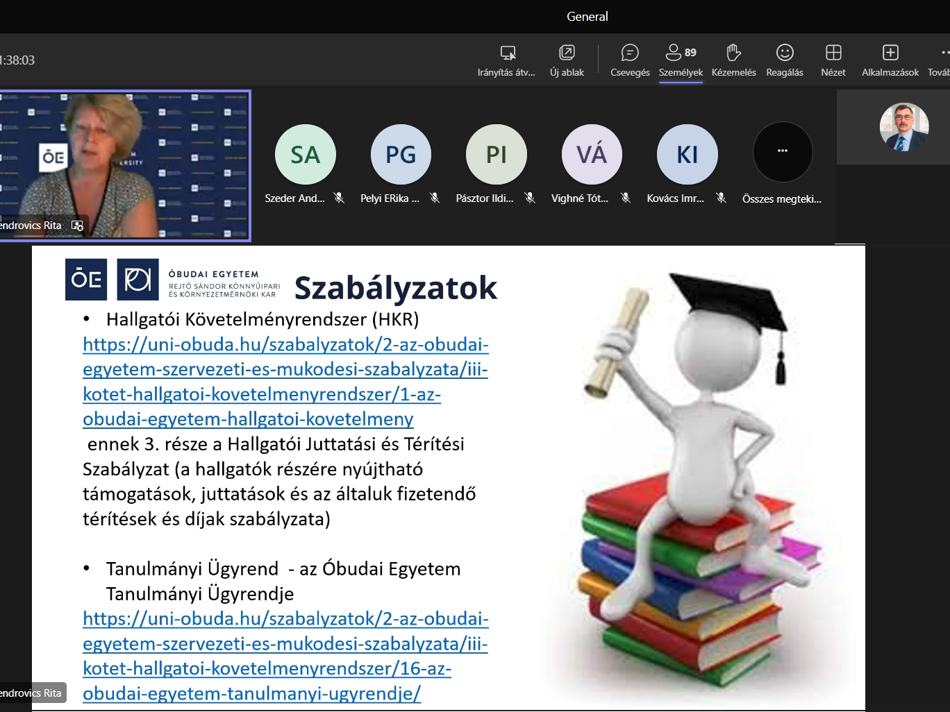 Sikerrel lezajlott az RKK tanévindító online felvételi tájékoztatója a levelezős hallgatóknak